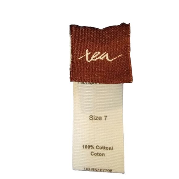 TEA COLLECTION Split Ruffle Polka Dot Skirt size 7 - Picture 6 of 6